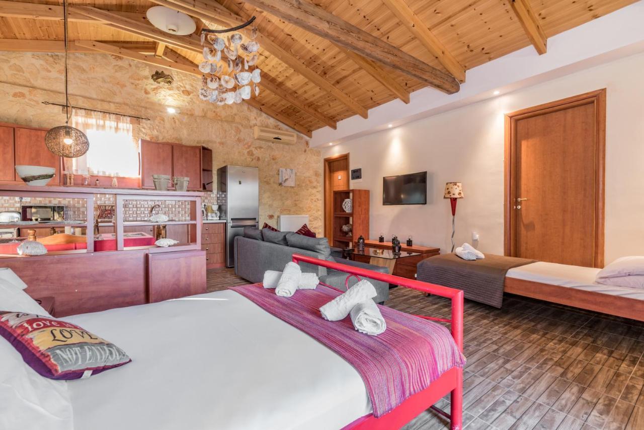 Casa Petra - Stone Cottage Farmhouses Argassi Extérieur photo
